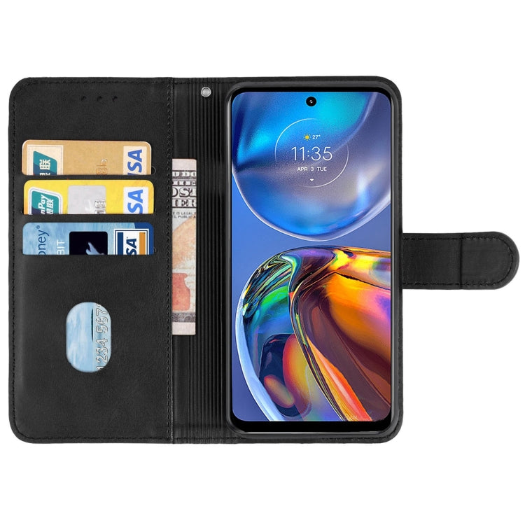 For Motorola Moto E32s Leather Phone Case