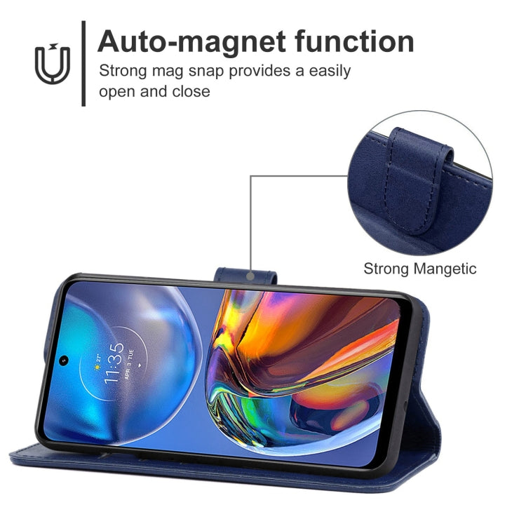 For Motorola Moto E32s Leather Phone Case