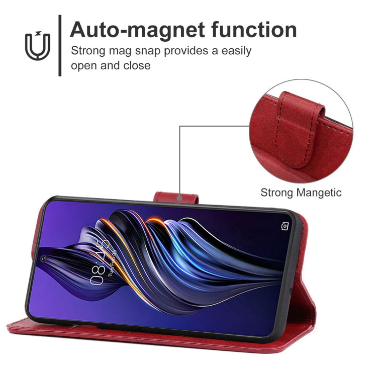 For Tecno Pova 3 Leather Phone Case