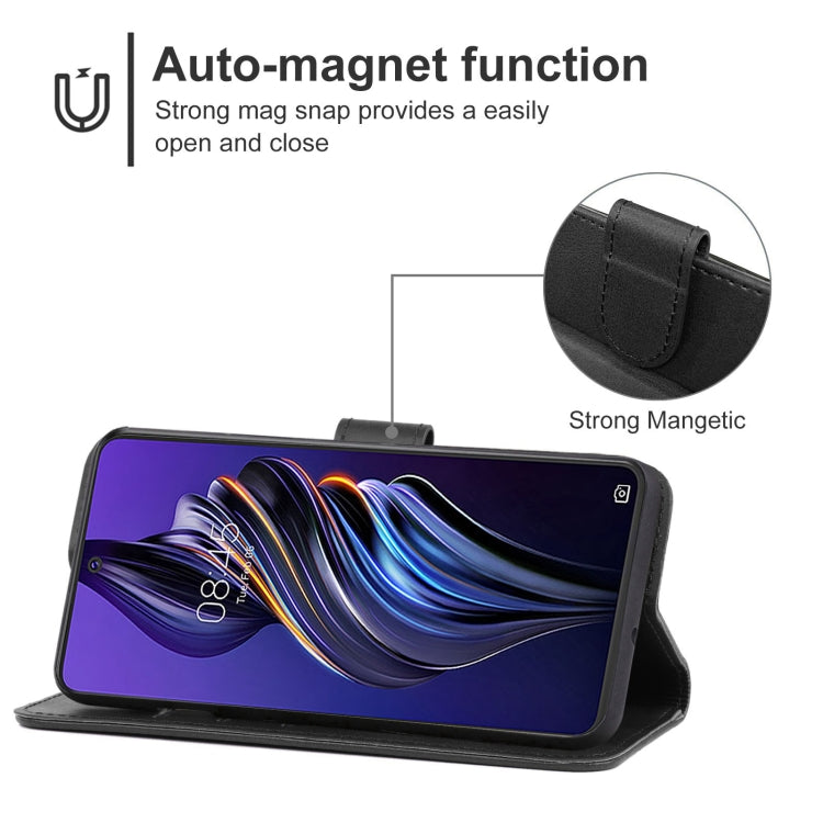 For Tecno Pova 3 Leather Phone Case