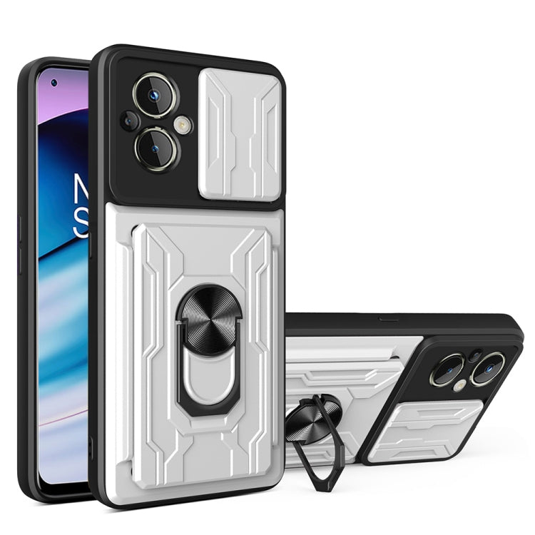For OnePlus Nord N20 5G Sliding Camshield Card Phone Case
