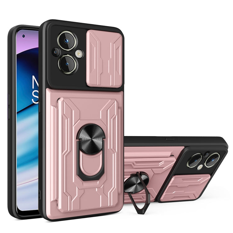 For OnePlus Nord N20 5G Sliding Camshield Card Phone Case