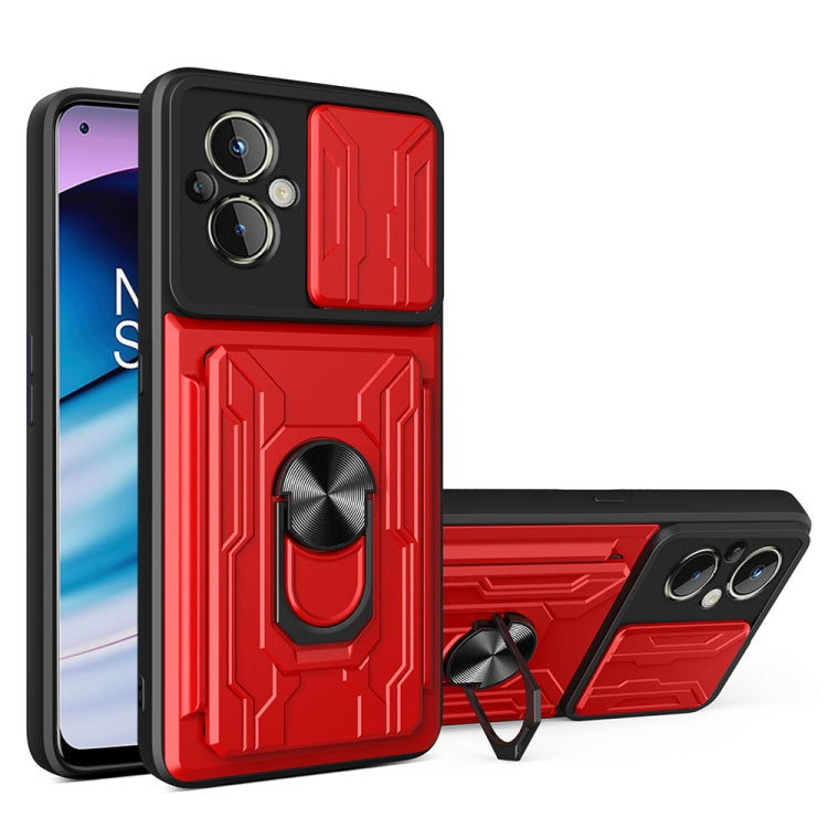 For OnePlus Nord N20 5G Sliding Camshield Card Phone Case