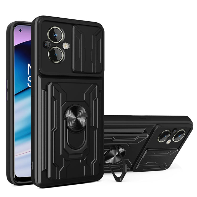 For OnePlus Nord N20 5G Sliding Camshield Card Phone Case
