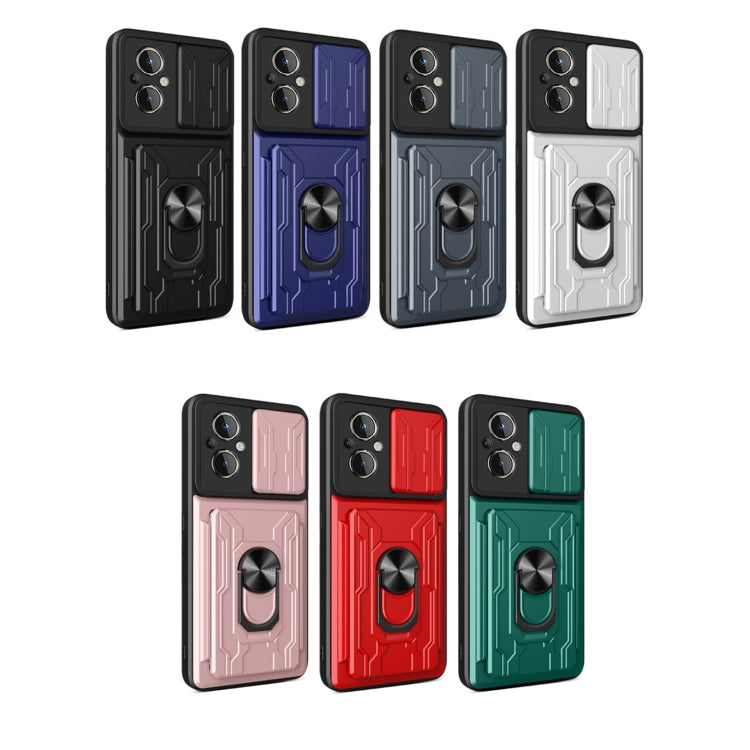 For OnePlus Nord N20 5G Sliding Camshield Card Phone Case