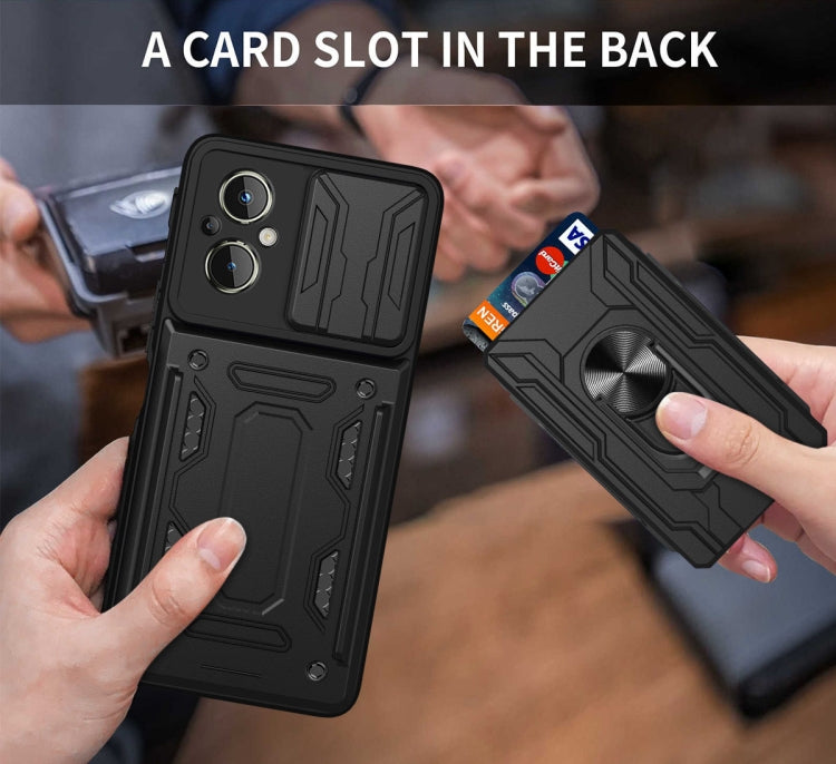 For OnePlus Nord N20 5G Sliding Camshield Card Phone Case