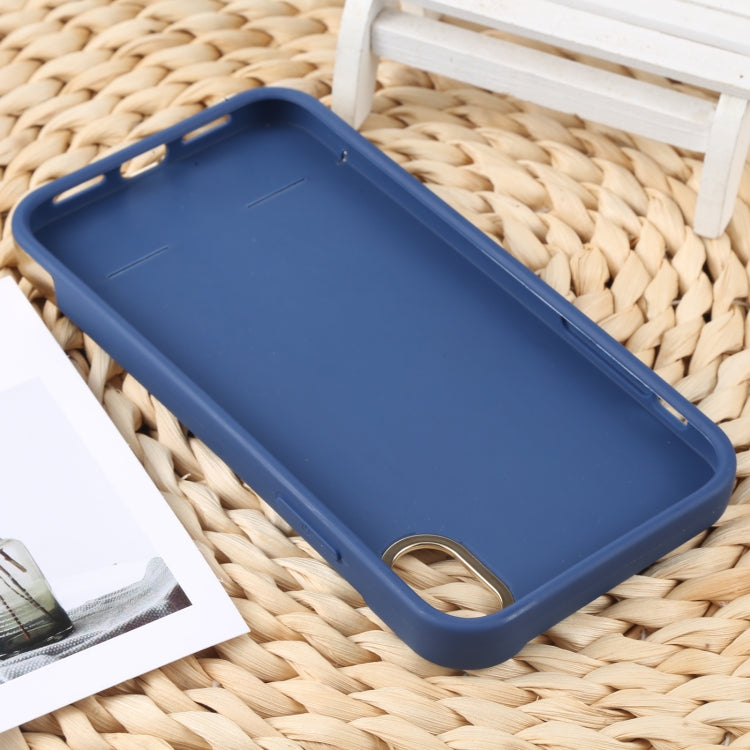 For iPhone XR TPU + Electroplated PC Phone Case