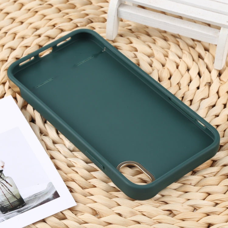 For iPhone XR TPU + Electroplated PC Phone Case