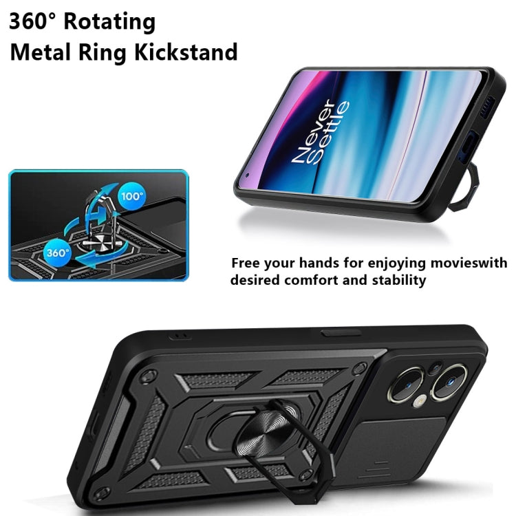 For OnePlus Nord N20 5G Sliding Camera Cover Design TPU + PC Phone Case