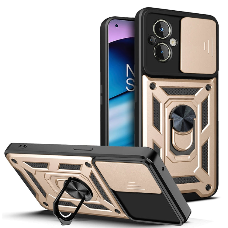 For OnePlus Nord N20 5G Sliding Camera Cover Design TPU + PC Phone Case