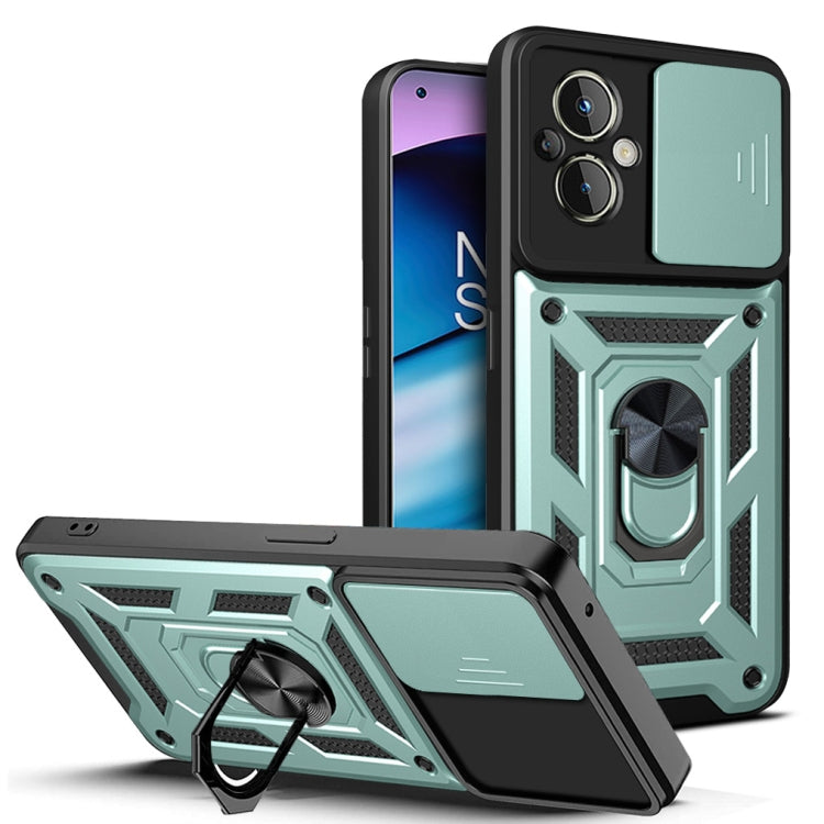 For OnePlus Nord N20 5G Sliding Camera Cover Design TPU + PC Phone Case