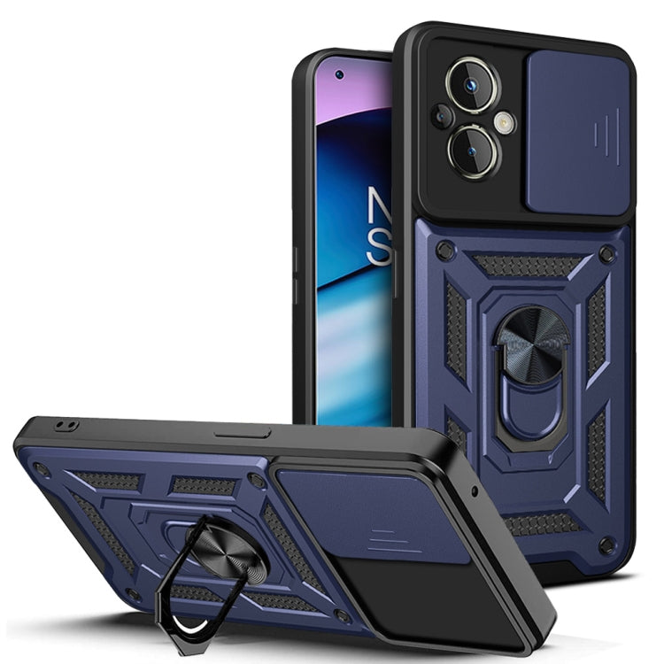 For OnePlus Nord N20 5G Sliding Camera Cover Design TPU + PC Phone Case