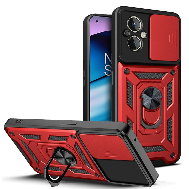 For OnePlus Nord N20 5G Sliding Camera Cover Design TPU + PC Phone Case