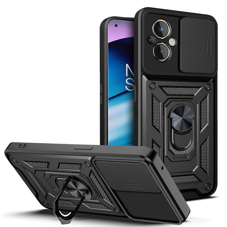 For OnePlus Nord N20 5G Sliding Camera Cover Design TPU + PC Phone Case