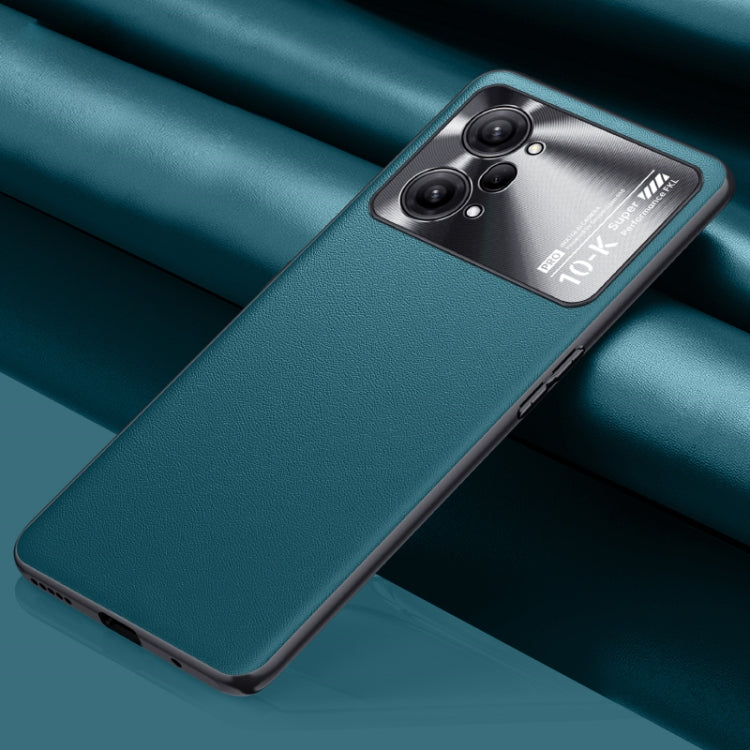 For OPPO K10 Pro Plain Skin Leather Phone Case