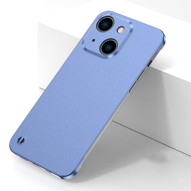 For iPhone 13 Electroplating Frosted Frameless Phone Case