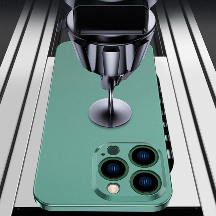 For iPhone 12 Pro Electroplating Frosted Frameless Phone Case
