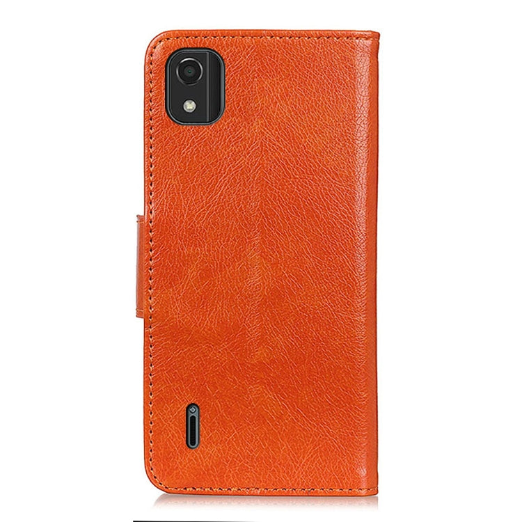 For Nokia C2 2nd Edition Nappa Texture Leather Phone Case