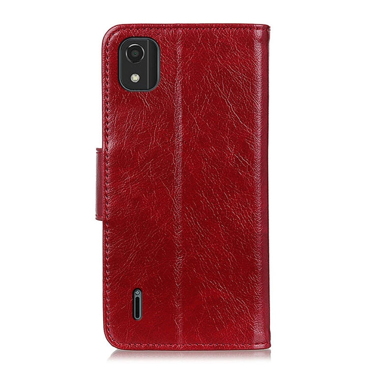 For Nokia C2 2nd Edition Nappa Texture Leather Phone Case