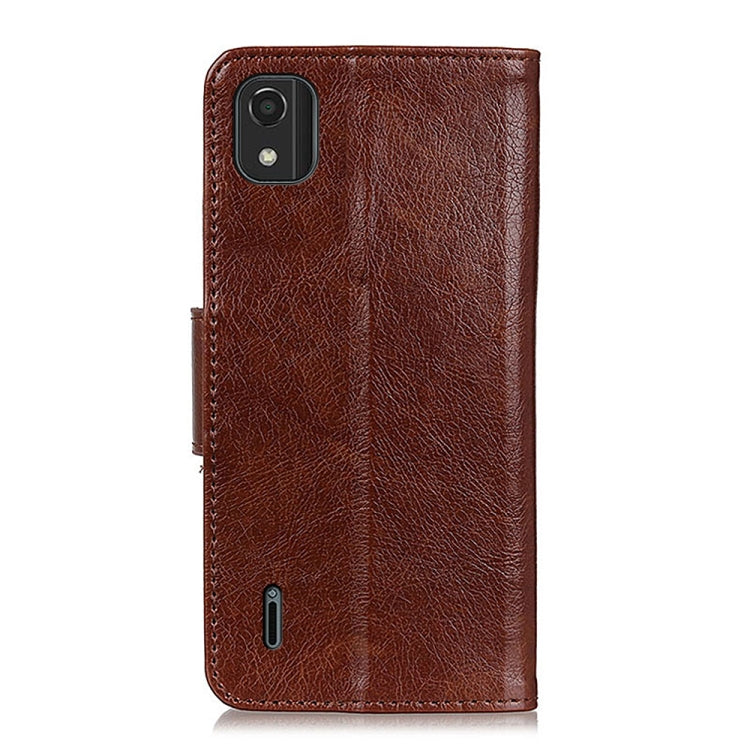 For Nokia C2 2nd Edition Nappa Texture Leather Phone Case