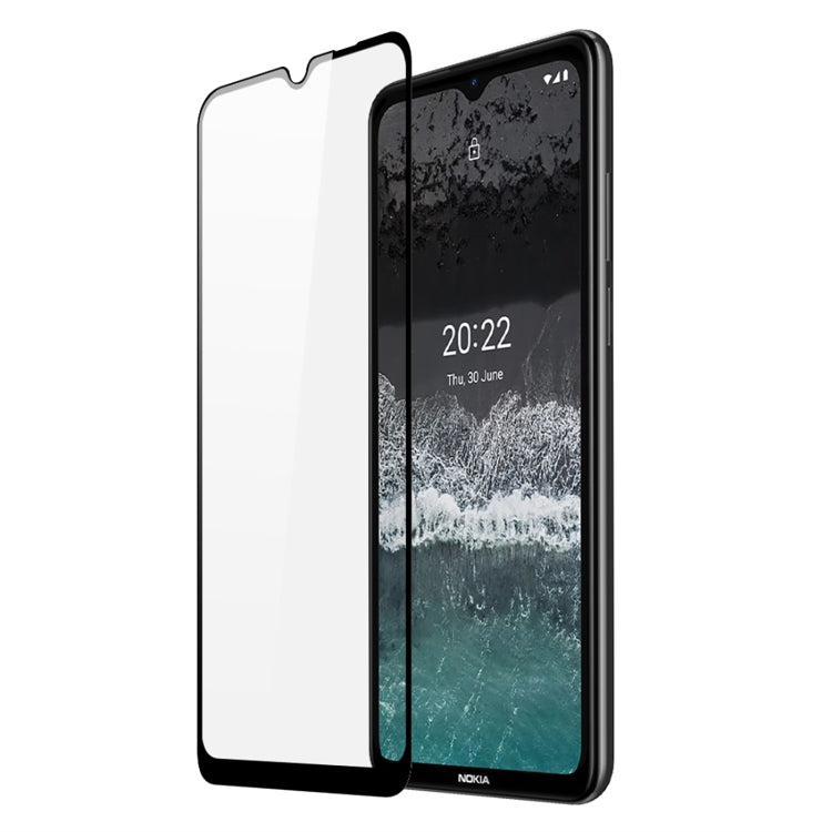 DUX DUCIS 0.33mm 9H Medium Alumina HD Full Screen Tempered Glass Film For Nokia C21