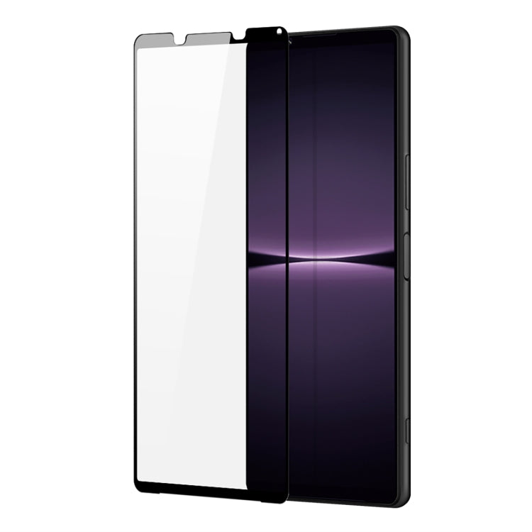 DUX DUCIS 0.33mm 9H Medium Alumina HD Full Screen Tempered Glass Film For Sony Xperia 1 IV