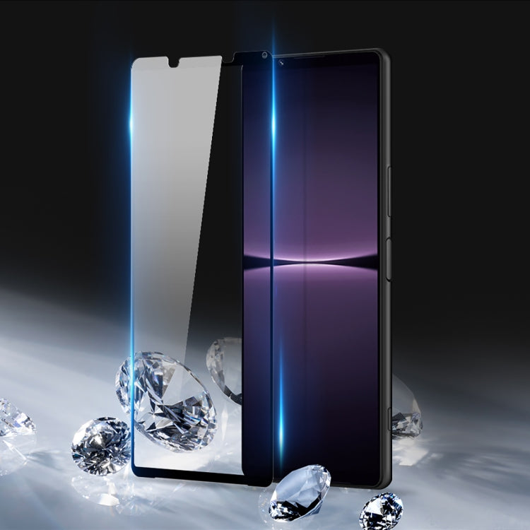 DUX DUCIS 0.33mm 9H Medium Alumina HD Full Screen Tempered Glass Film For Sony Xperia 1 IV