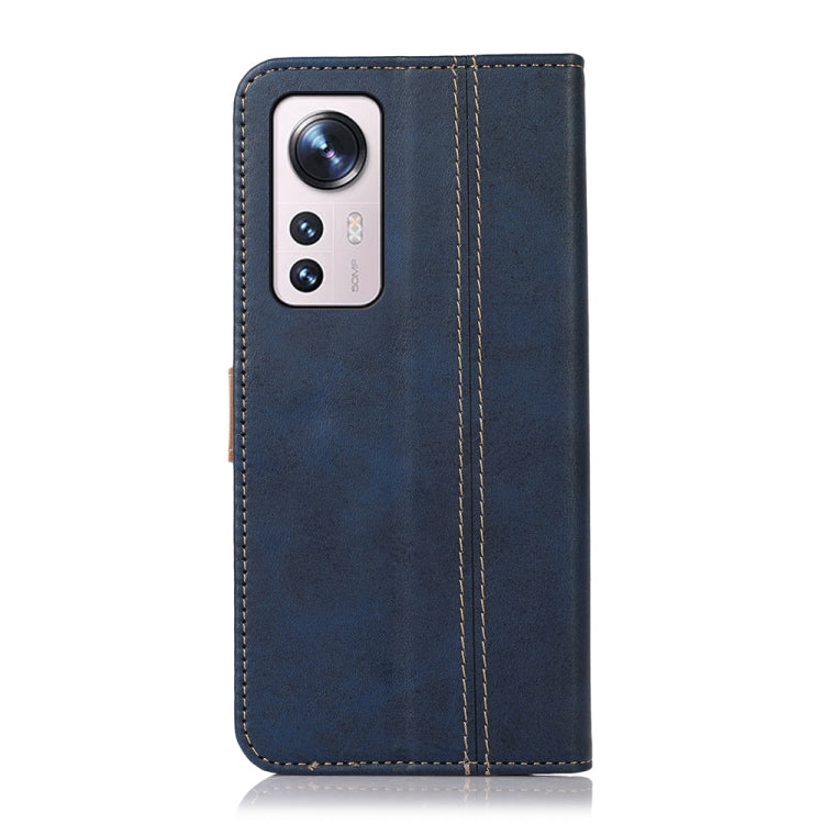 For Xiaomi 12 Lite Stitching Thread Calf Texture Leather Phone Case