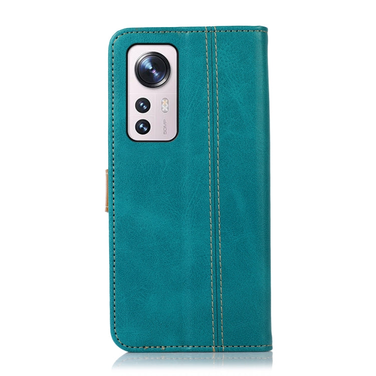 For Xiaomi 12 Lite Stitching Thread Calf Texture Leather Phone Case