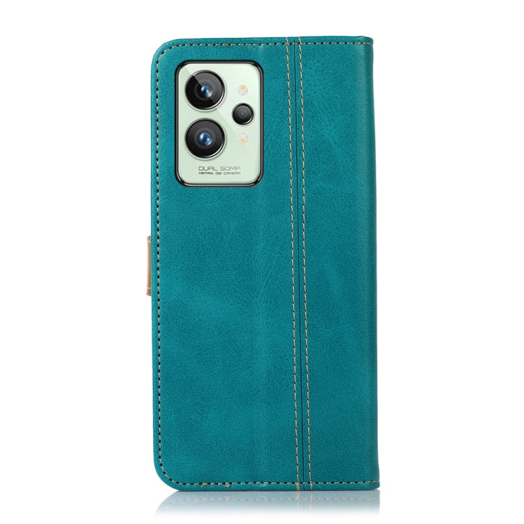 For OPPO Realme GT2 Pro Stitching Thread Calf Texture Leather Phone Case