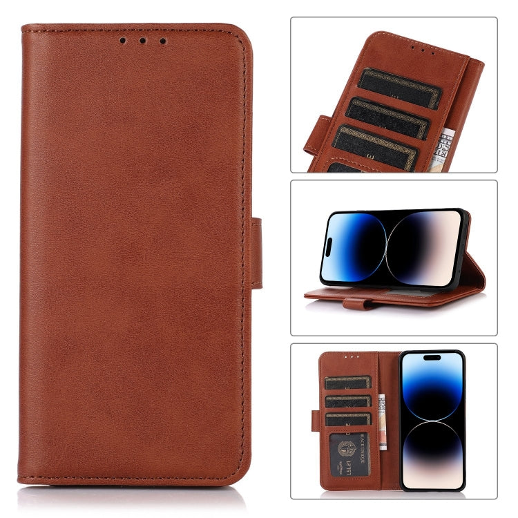 For iPhone 14 Pro Max Cow Texture Leather Phone Case