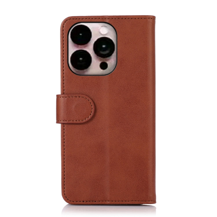 For iPhone 14 Pro Max Cow Texture Leather Phone Case