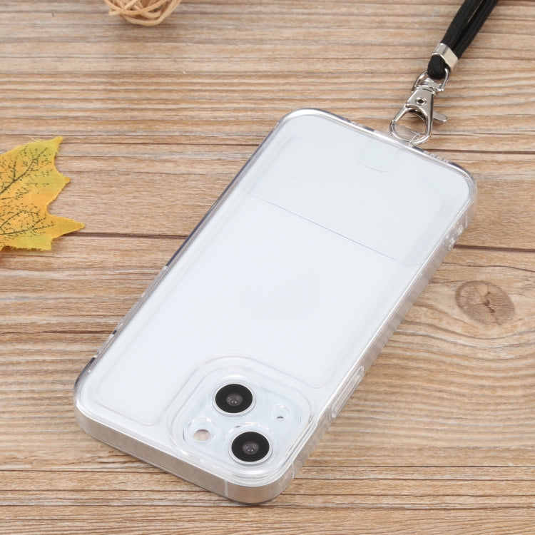 For iPhone 13 mini Lanyard Transparent TPU Phone Case