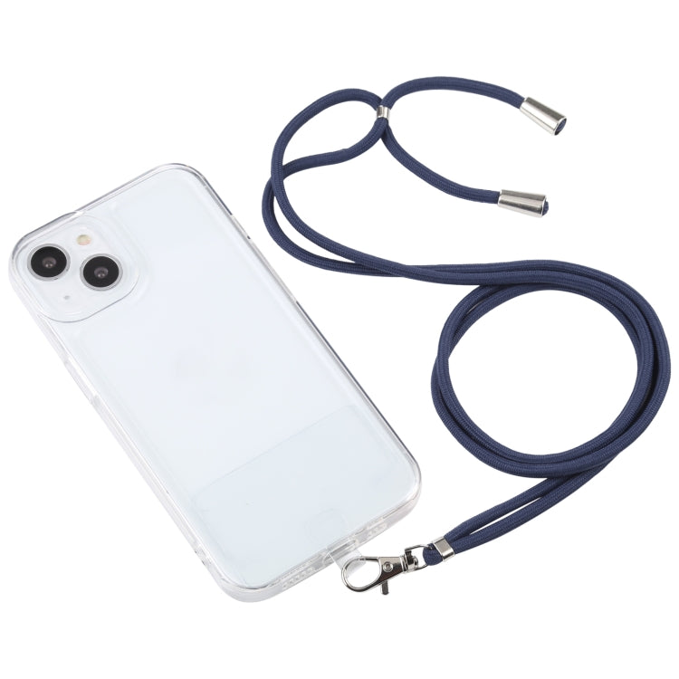For iPhone 13 Lanyard Transparent TPU Phone Case