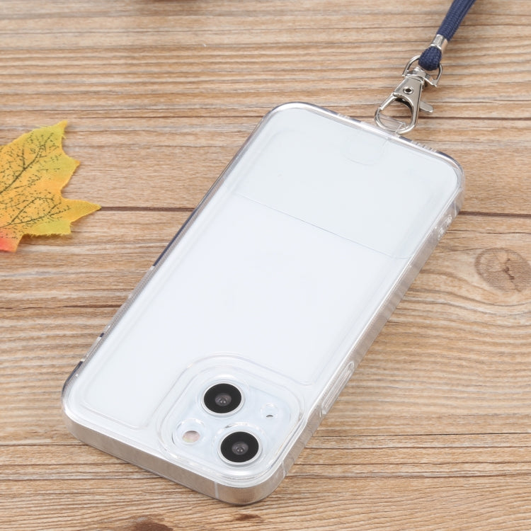 For iPhone 13 Lanyard Transparent TPU Phone Case
