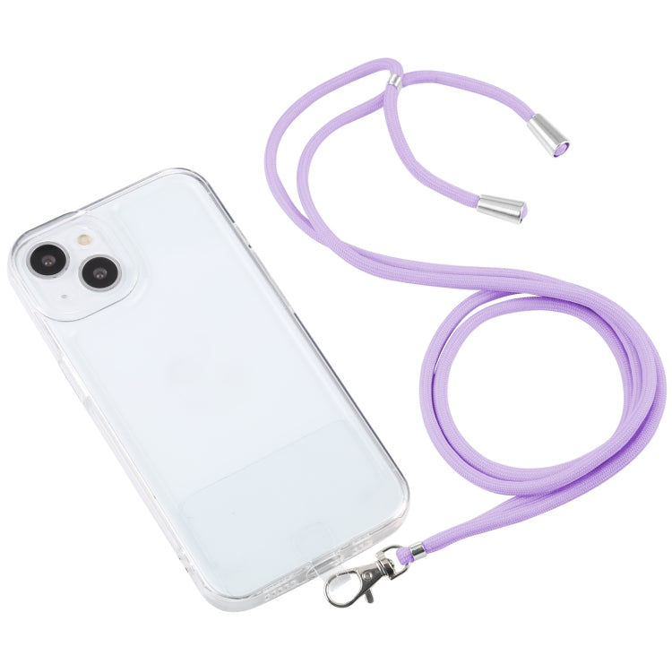 For iPhone 13 Lanyard Transparent TPU Phone Case