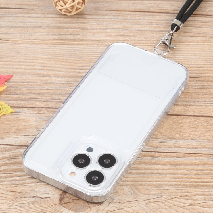 For iPhone 13 Pro Lanyard Transparent TPU Phone Case