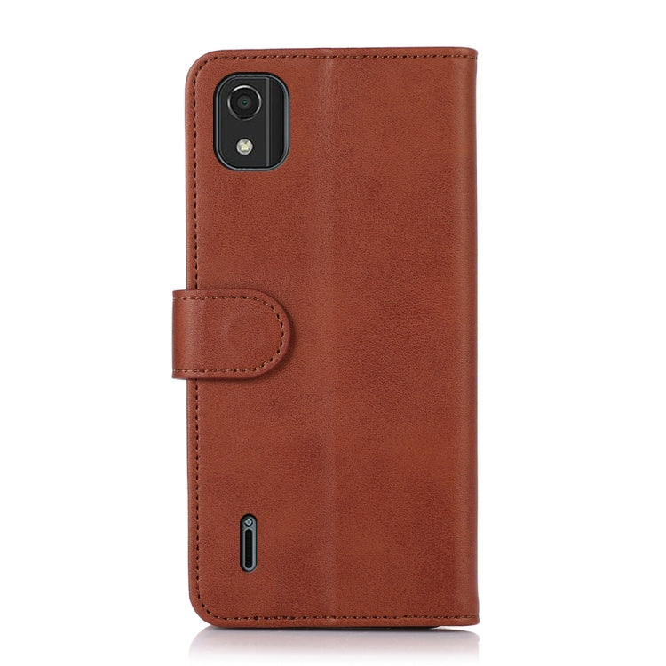 For Nokia C2 2nd Edition Cow Texture Leather Phone Case