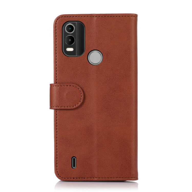 For Nokia C21 Plus Cow Texture Leather Phone Case