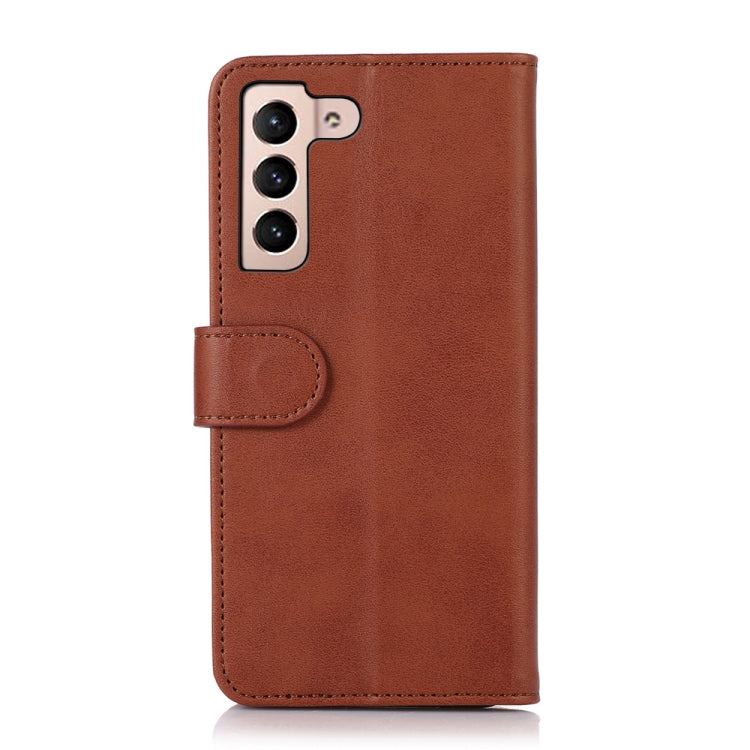 For Samsung Galaxy S22 5G Cow Texture Leather Phone Case