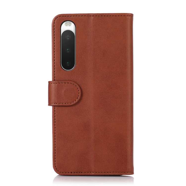 For Sony Xperia 10 IV Cow Texture Leather Phone Case