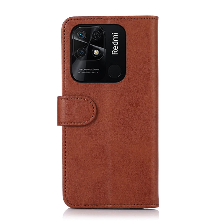 For Xiaomi Redmi 10C Cow Texture Leather Phone Case
