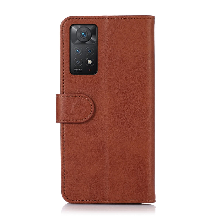 For Xiaomi Redmi Note 11 Pro 4G Global Cow Texture Leather Phone Case
