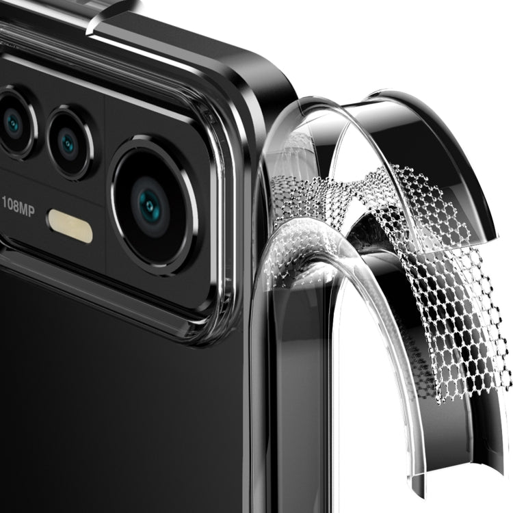 For Xiaomi 12 Lite Ice Crystal PC + TPU Phone Case