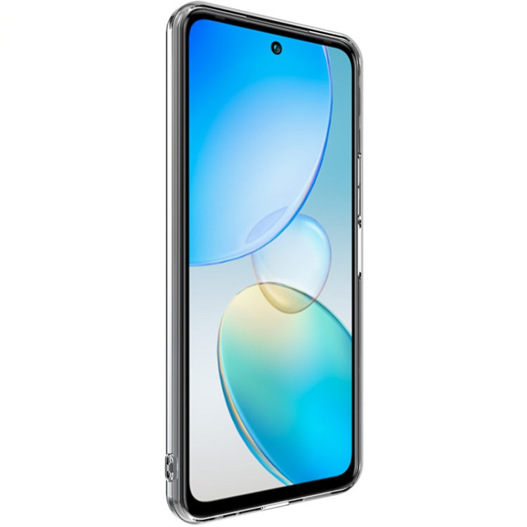 For Infinix Hot 12 imak UX-5 Series Transparent Shockproof TPU Phone Case