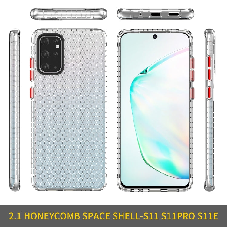 For Galaxy S20+ Honeycomb Shockproof TPU Case