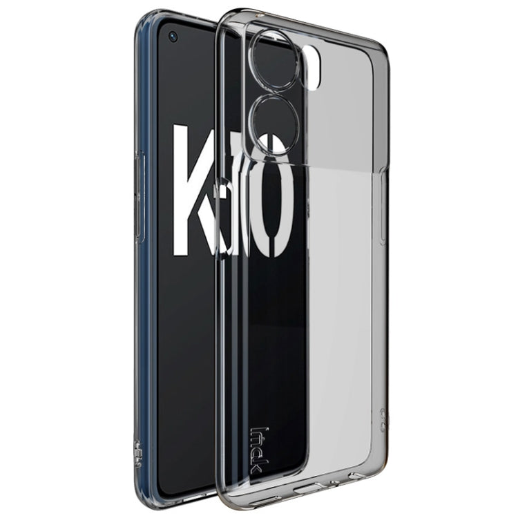 For OPPO  K10 5G China imak UX-5 Series Transparent Shockproof TPU Phone Case