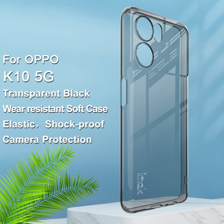 For OPPO  K10 5G China imak UX-5 Series Transparent Shockproof TPU Phone Case