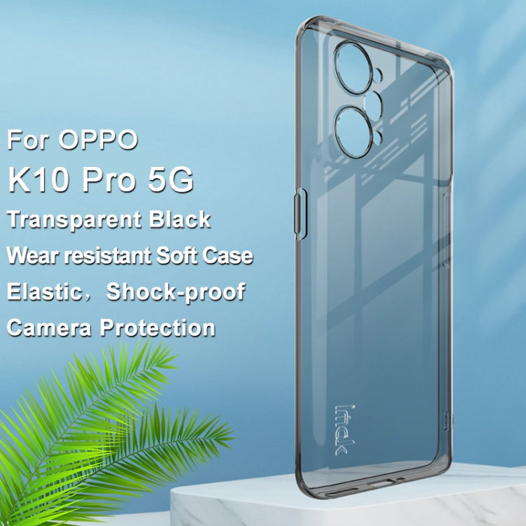 For OPPO K10 Pro 5G imak UX-5 Series Transparent Shockproof TPU Phone Case