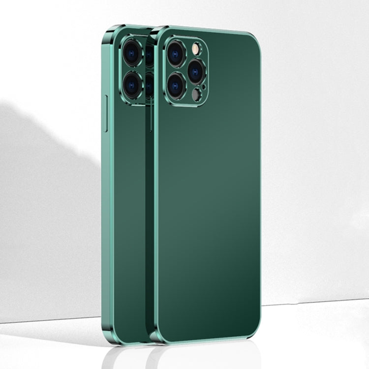 For iPhone 13 Pro Max Ultra Thin Electroplated Frosted TPU Phone Case